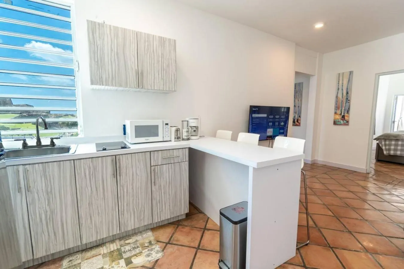 Modern 4-Bedroom Penthouse In Historic Old San Juan Lägenhet